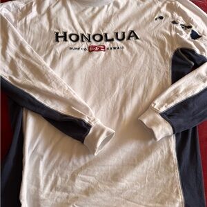 Honolua Men's White and Black Sweatshirt